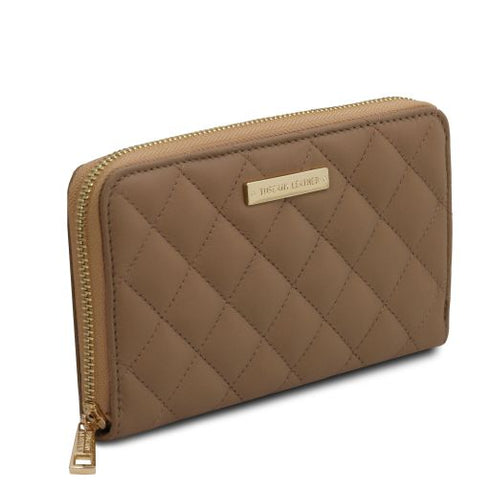 Penelope - Exclusive zip around soft leather wallet